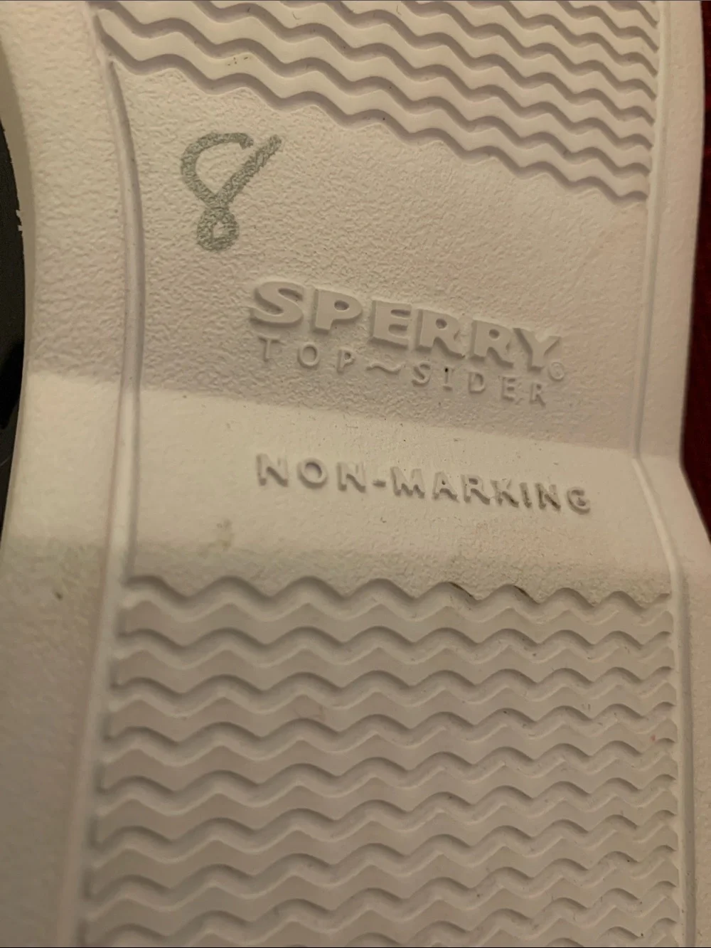 Sperry Men's navy blue Slip-On Perforated Boat Shoes